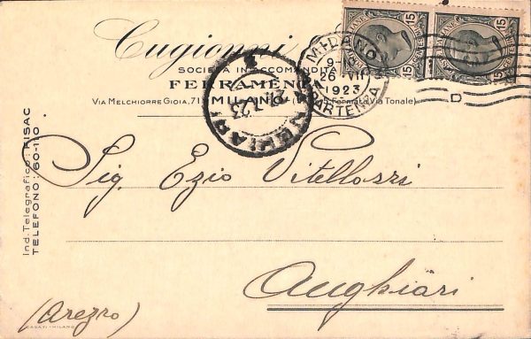 ac3688 - CARTOLINA  D'EPOCA - Milano Città - 1923