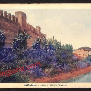 ah4476 - CARTOLINA D'EPOCA - Padova Provincia - Cittadella