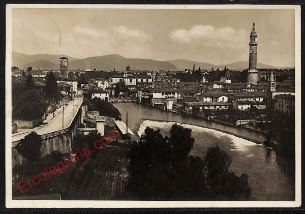 ae4382 - CARTOLINA D'EPOCA - Brescia Provincia -  Palazzolo sull' Oglio