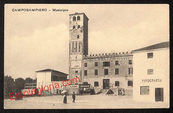ah4481 - CARTOLINA D'EPOCA - Padova Provincia - Camposampiero
