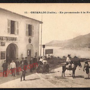 ag5128 - CARTOLINA D'EPOCA - Imperia Provincia - Grimaldi
