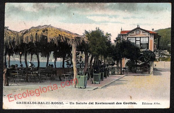 ag5129 - CARTOLINA D'EPOCA - Imperia Provincia - Grimaldi