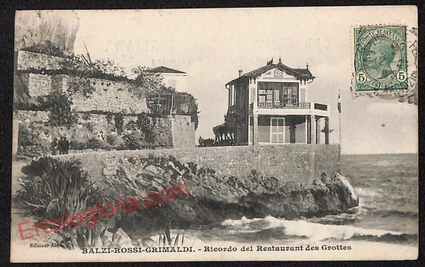 ag5131 - CARTOLINA D'EPOCA - Imperia Provincia - Grimaldi