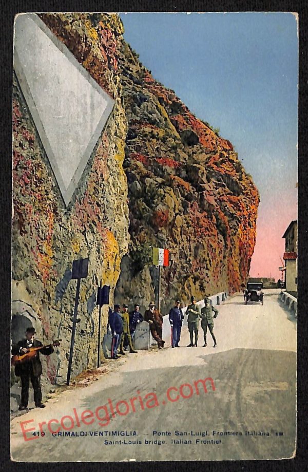 ag5137 - CARTOLINA D'EPOCA - Imperia Provincia - Ventimiglia