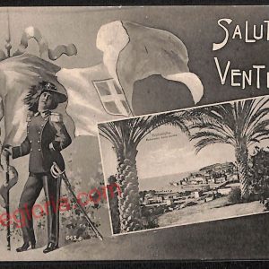 ag5139 - CARTOLINA D'EPOCA - Imperia Provincia - Ventimiglia