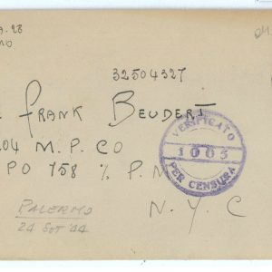P2562 - ITALIA , OCCUPAZIONE ALLEATA DELLA SICILIA , 2,50 PER GLI USA
