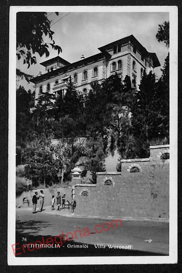 ag5148 - CARTOLINA D'EPOCA - Imperia Provincia - Ventimiglia   1933