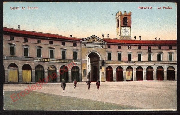 ae4399 - CARTOLINA D'EPOCA - Brescia Provincia - Rovato