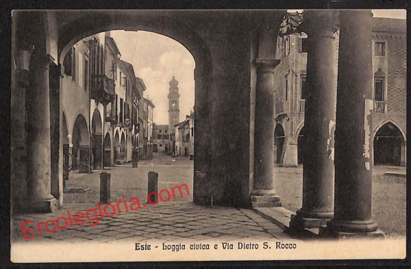ah4495 - CARTOLINA D'EPOCA - Padova Provincia - Este