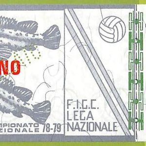 ZA1165 - Vecchio  BIGLIETTO PARTITA  CALCIO -  1978/1979: Napoli