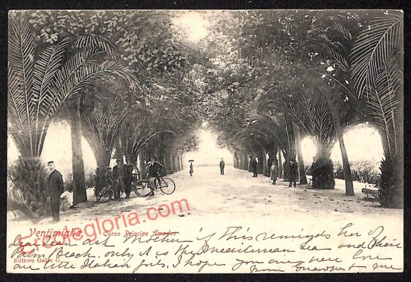 ag5170 - CARTOLINA D'EPOCA - Imperia Provincia - Ventimiglia