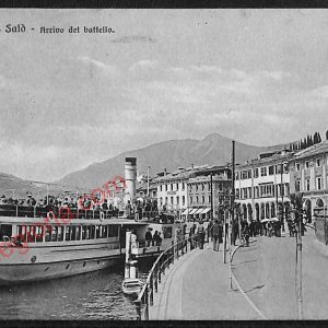 ae4412 - CARTOLINA D'EPOCA - Brescia Provincia - Salò  1922