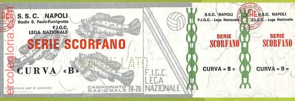 ZA1165 - Vecchio  BIGLIETTO PARTITA  CALCIO -  1978/1979: Napoli - immagine 5