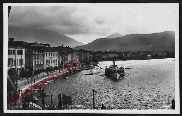 ae4413 - CARTOLINA D'EPOCA - Brescia Provincia - Salò