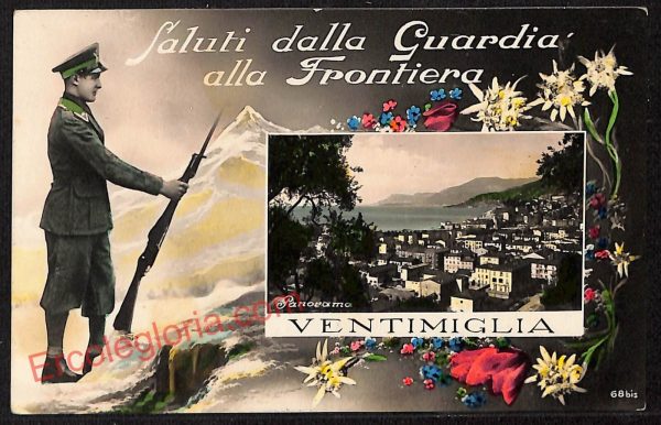 ag5190 - CARTOLINA D'EPOCA - Imperia Provincia - Ventimiglia