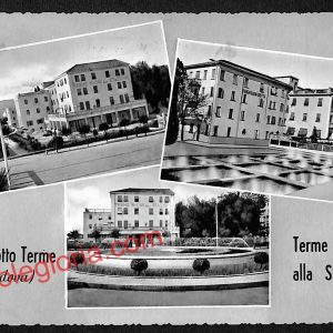 ah4527 - CARTOLINA D'EPOCA - Padova Provincia - Montegrotto Terme