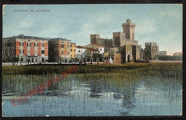 ae4424 - CARTOLINA D'EPOCA - Brescia Provincia - Sirmione