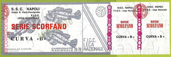 ZA1165 - Vecchio  BIGLIETTO PARTITA  CALCIO -  1978/1979: Napoli - immagine 8