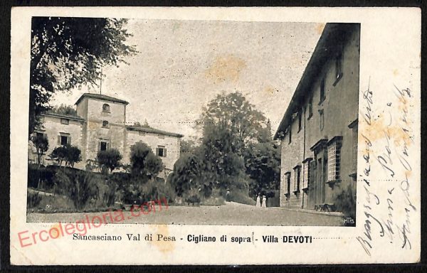 ae7945 - CARTOLINA D'EPOCA - Firenze Provincia - San Casciano in Val di Pesa