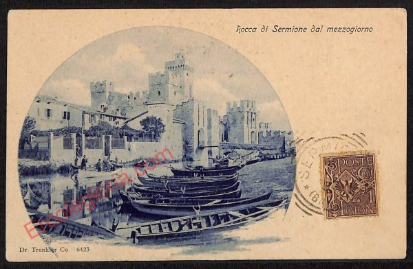 ae4426 - CARTOLINA D'EPOCA - Brescia Provincia - Sirmione