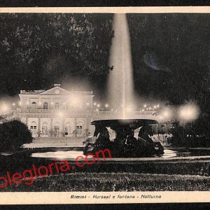 ai0766 - CARTOLINA D'EPOCA - Rimini Città - Kursaal e Fontana