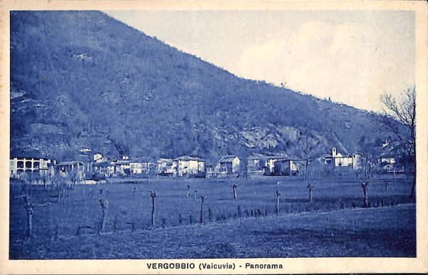 ab5366 -  CARTOLINA  D'EPOCA -  Varese Provincia  : VERGOBBIO
