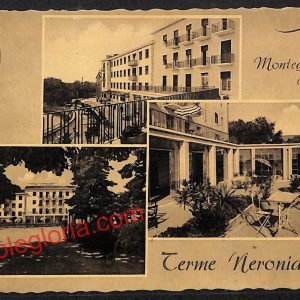 ah4539 - CARTOLINA D'EPOCA - Padova Provincia - Montegrotto Terme
