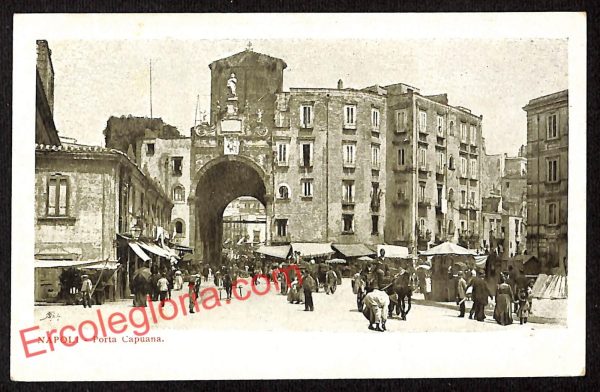 ag9572 - CARTOLINE D'EPOCA - Napoli Città - Porta Capuana