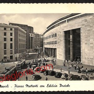 ag9577 - CARTOLINE D'EPOCA - Napoli Città -  Piazza Matteotti