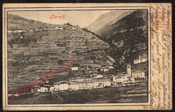 ae4441 - CARTOLINA D'EPOCA - Brescia Provincia - Termù