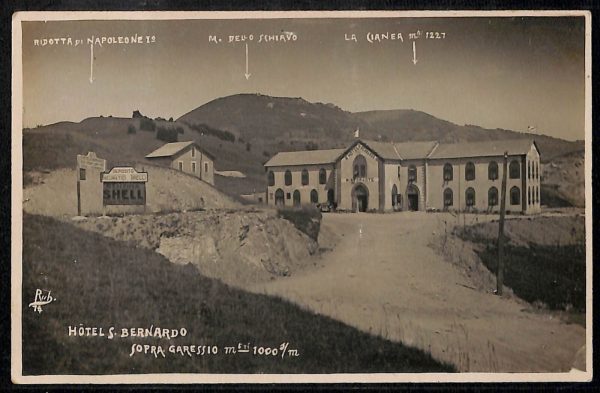 ab4507  -  CARTOLINA  D'EPOCA -  Cuneo Provincia - GARESSIO