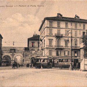 ac3720 - CARTOLINA  D'EPOCA - Milano Città - Piazza Cavour  1921