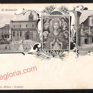 ag1967 - CARTOLINA D'EPOCA- Grosseto Città