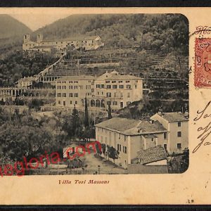 ag7869 - CARTOLINA D'EPOCA - Massa Carrara Città - Villa Tori Massoni