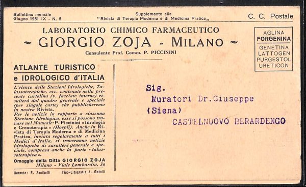 ac3726 - CARTOLINA  D'EPOCA - Milano Città - Urteticon - immagine 3