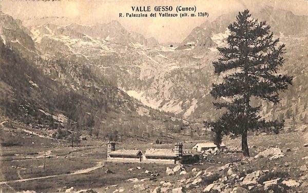 ab4513  -  CARTOLINA  D'EPOCA -  Cuneo Provincia - VALLE GESSO