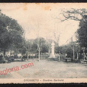 ag1973 - CARTOLINA D'EPOCA- Grosseto Città - Giardino Garibaldi