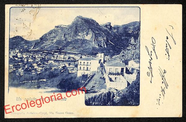 ag8797 - CARTOLINA D'EPOCA - Messina Provincia - Taormina