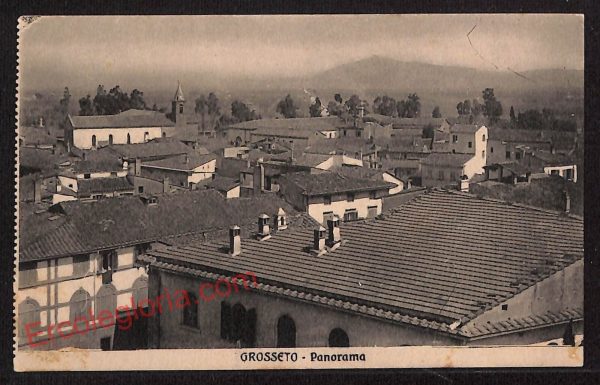 ag1978 - CARTOLINA D'EPOCA- Grosseto Città - Panorama