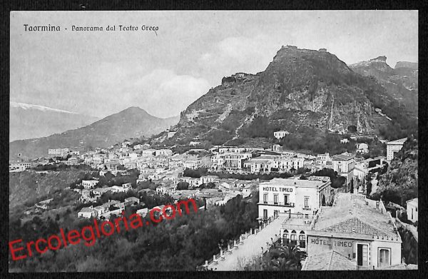 ag8801 - CARTOLINA D'EPOCA - Messina Provincia - Taormina