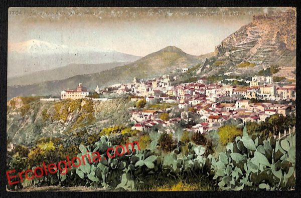 ag8802 - CARTOLINA D'EPOCA - Messina Provincia - Taormina