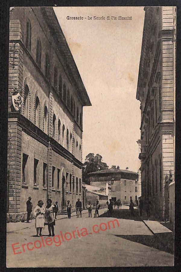 ag1982 - CARTOLINA D'EPOCA- Grosseto Città - Via Mazzini
