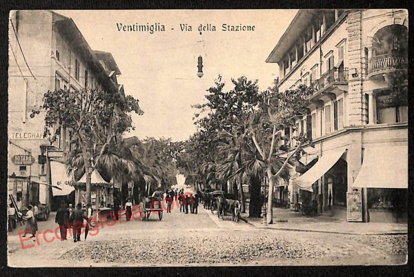 ag5250 - CARTOLINA D'EPOCA - Imperia Provincia - Ventimiglia