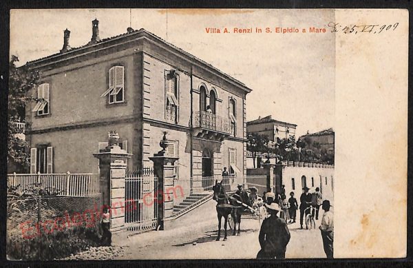 ae5969 - CARTOLINA D'EPOCA - Fermo Provincia - Sant' Elpidio a Mare  1907