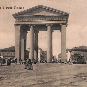 ac3734 - CARTOLINA  D'EPOCA - Milano Città - Arco di Porta Ticinese
