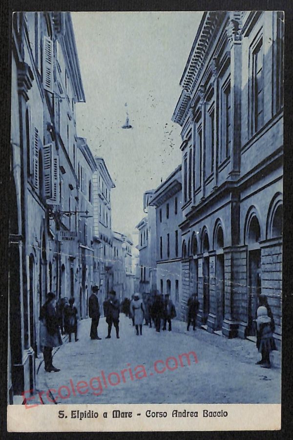 ae5972 - CARTOLINA D'EPOCA - Fermo Provincia - Sant' Elpidio a Mare  1924