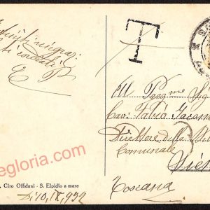 ae5973 - CARTOLINA D'EPOCA DOPPIA - Fermo Provincia - Sant' Elpidio a Mare  1932