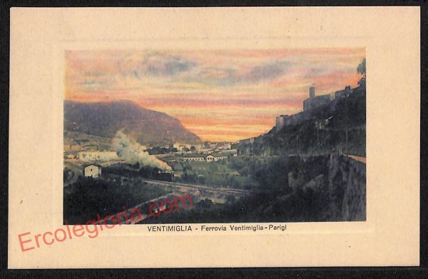 ag5257 - CARTOLINA D'EPOCA - Imperia Provincia - Ventimiglia