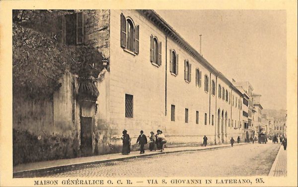 ad7810 - CARTOLINA D'EPOCA - Roma Città - Maison Generalice O. C. R.