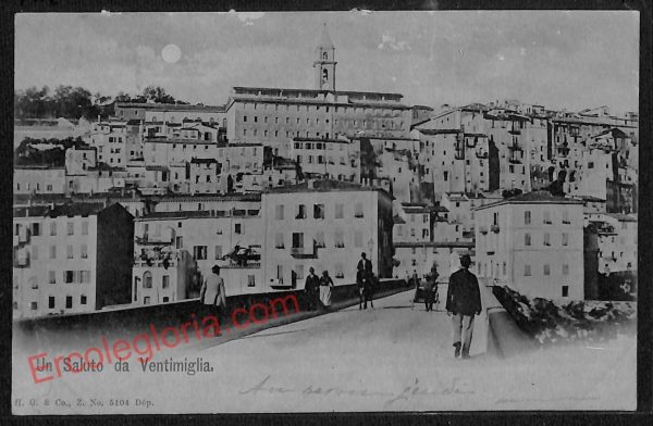 ag5260 - CARTOLINA D'EPOCA - Imperia Provincia - Ventimiglia